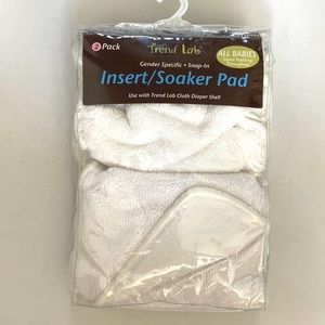 TREND LAB Insert/Soaker Pad 2-Pack Snap-In One-Size set of two